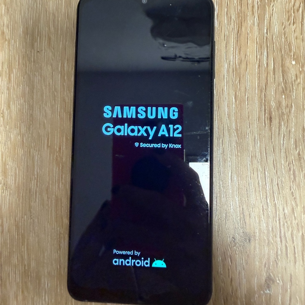 Samsung Galaxy A12 + Apple iPhone 5 Lot — A12 Working / Parts Activation Locked